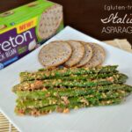 Gluten-free Italian Asparagus made with Breton Bean with Onion & Garlic crackers #Easy #Recipe
