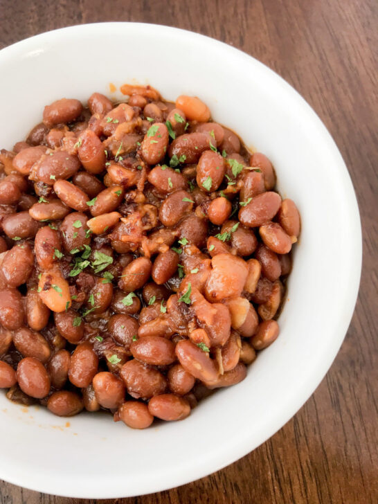 Instant Pot BBQ Brown Sugar "Baked" Beans Salads for Lunch