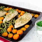 Sheet Pan Maple Dijon Chicken with Vegetables