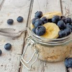 Blueberry Banana Overnight Oats – simplify your breakfast with this easy overnight oats recipe in a jar.
