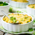 This Millet Broccoli Cheese Casserole is gonna rock your world! It's super easy for a quick weeknight dinner or healthy lunch with only a few ingredients plus spices!