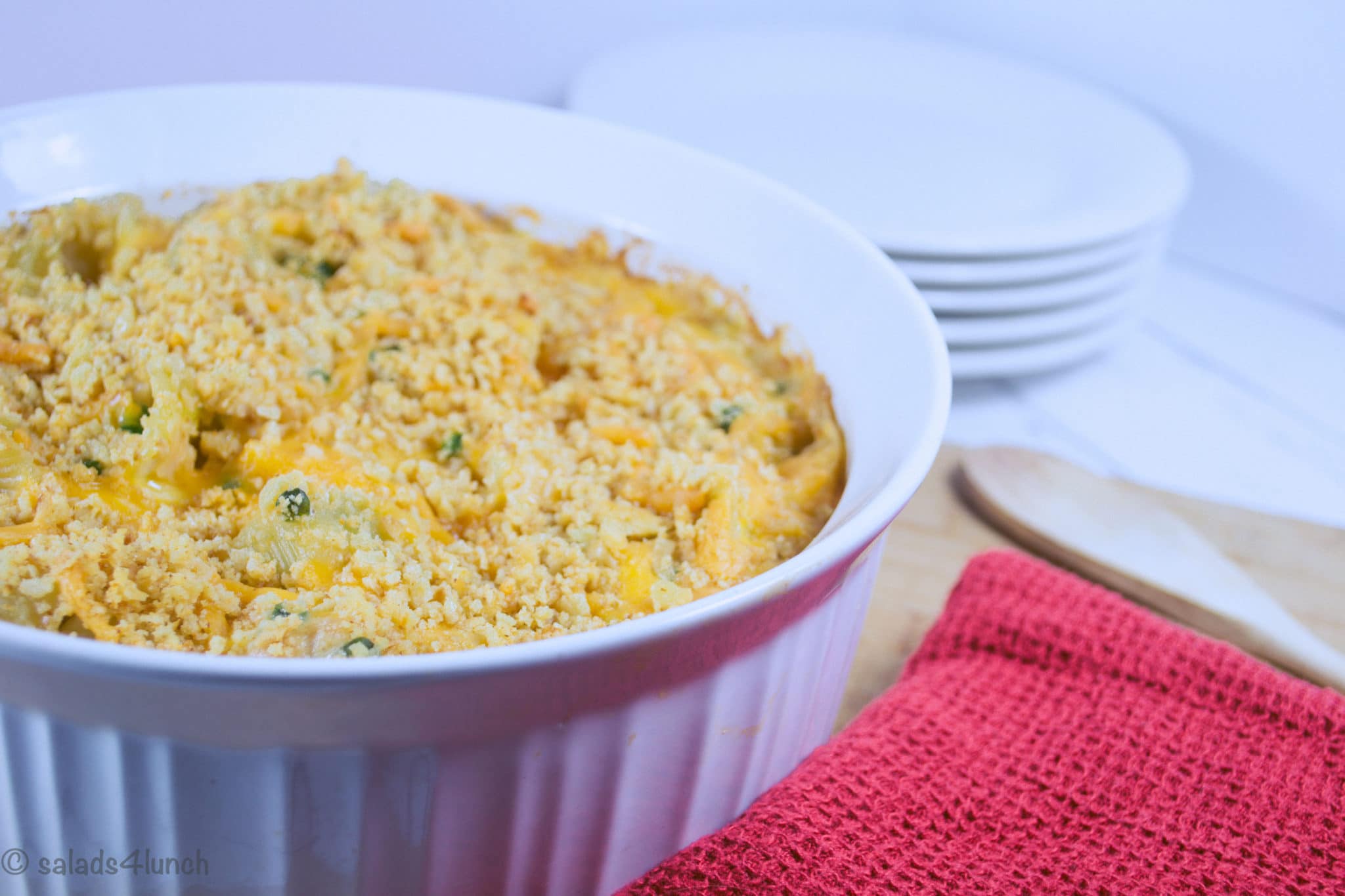 Easy Cheesy Tuna Casserole » Salads for Lunch