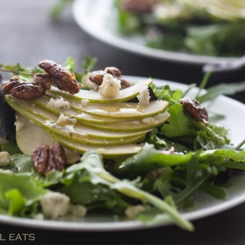 Image for Pear And Gorgonzola Salad With Candied Pecans