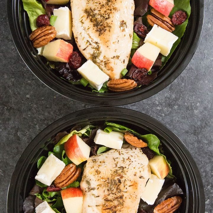 Image for Fall Chicken Apple Brie Salad Recipe