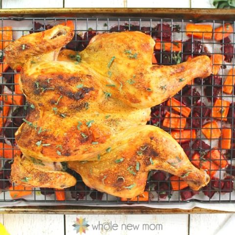 spatchcock chicken - Is there anything better than making an entire meal on one pan? No there is not. I compiled 19 healthy sheet pan chicken recipes that make weeknight meals a breeze!