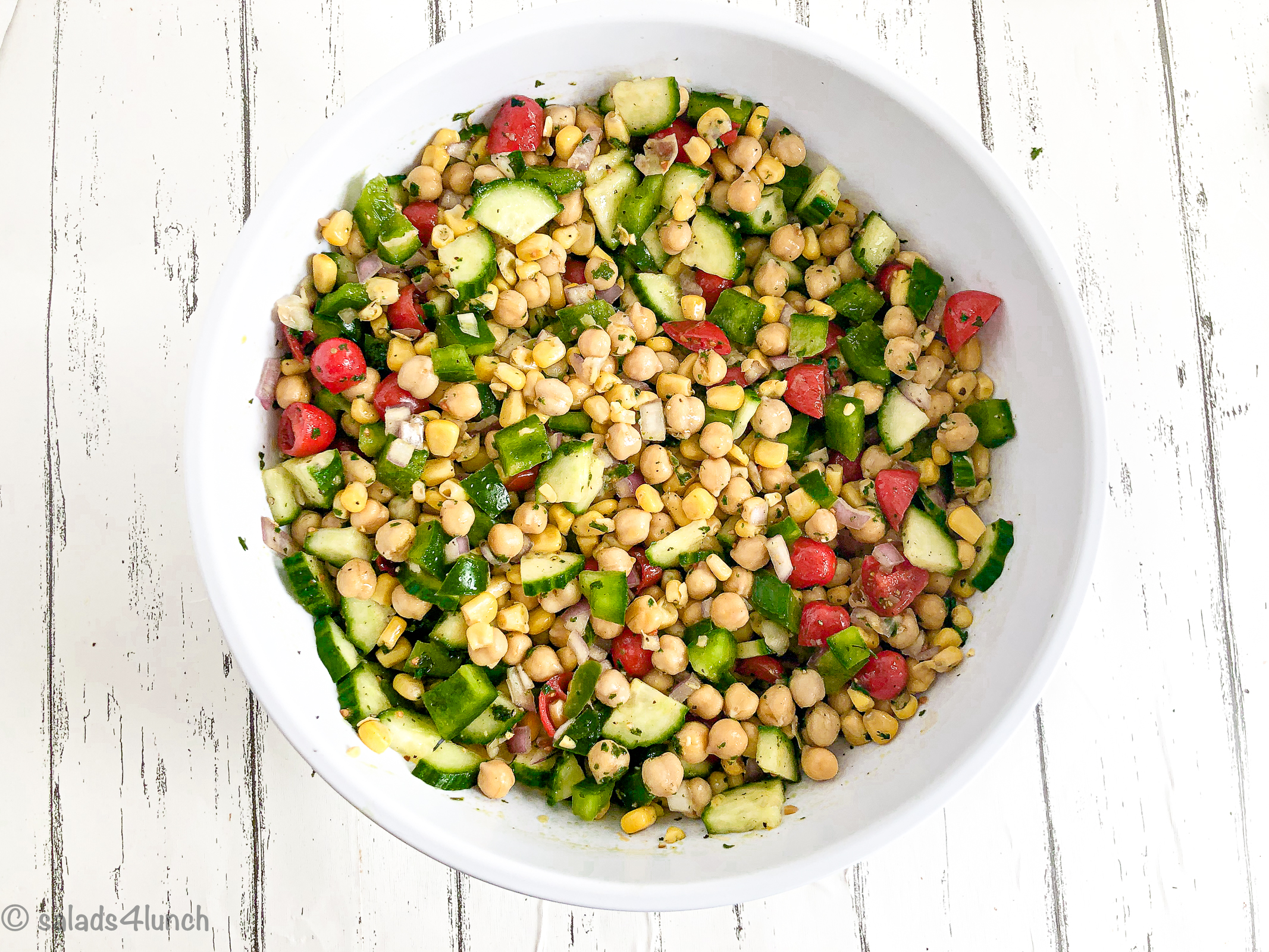 Cilantro Lime Chickpea Salad Salads for Lunch