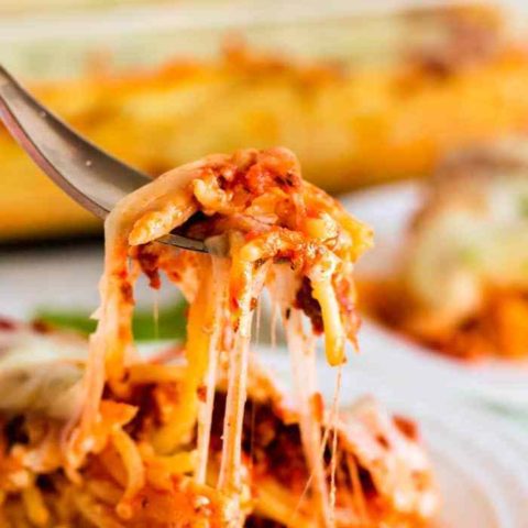 Image for Cheesy Baked Spaghetti