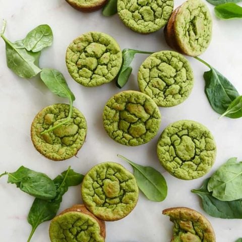 Spinach Banana Muffins 4 - Looking for healthy baking recipes with all the taste, but fewer calories? Then get ready for all of the best healthy baking recipes on the internet! I have lots of healthy baking recipe ideas just for you!