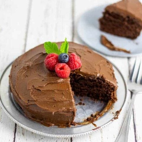 Vegan Chocolate Birthday Cake 0421 - Looking for healthy baking recipes with all the taste, but fewer calories? Then get ready for all of the best healthy baking recipes on the internet! I have lots of healthy baking recipe ideas just for you!