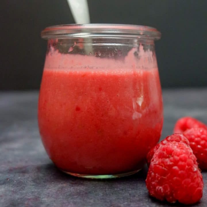 Image for Homemade Fresh Raspberry Vinaigrette Salad Dressing
