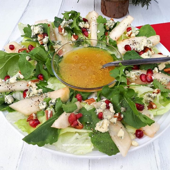 Image for Christmas Wreath Pear Salad