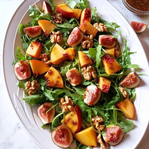 Image for Fig Arugula Salad With Maple Vinaigrette