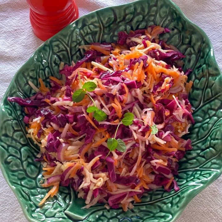 Image for Kohlrabi, Carrot & Red Cabbage Slaw