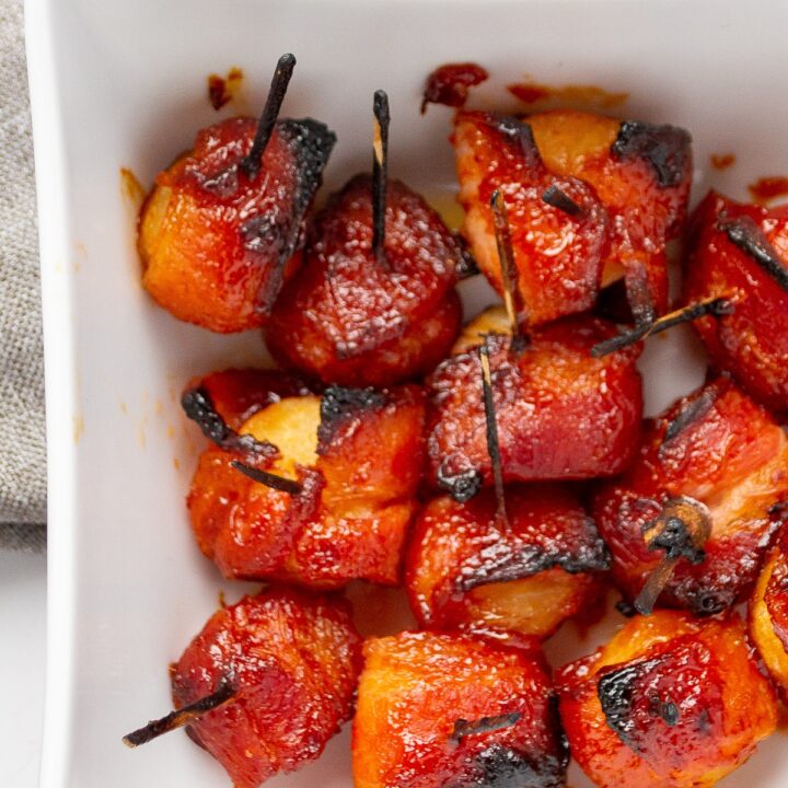 Bacon Wrapped Water Chestnuts 21 - Here are 10 of the best Super Bowl to make sure you start game day off right.