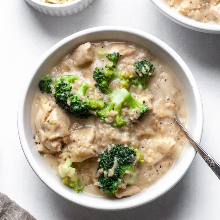 Easy Instant Pot Chicken Broccoli and Rice Casserole 7 - Easy Instant Pot recipes that are simple & delicious! From soups, to main dishes, and even how to make dessert in this pressure cooker. Your family will love all of these easy instant pot recipes!