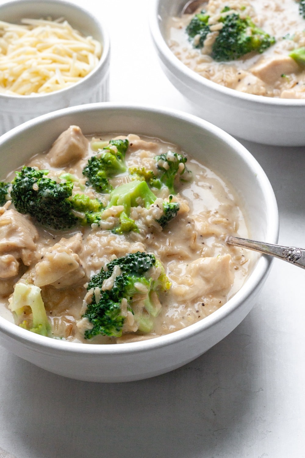Easy Healthy Instant Pot Chicken Broccoli and Rice Casserole Salads for Lunch
