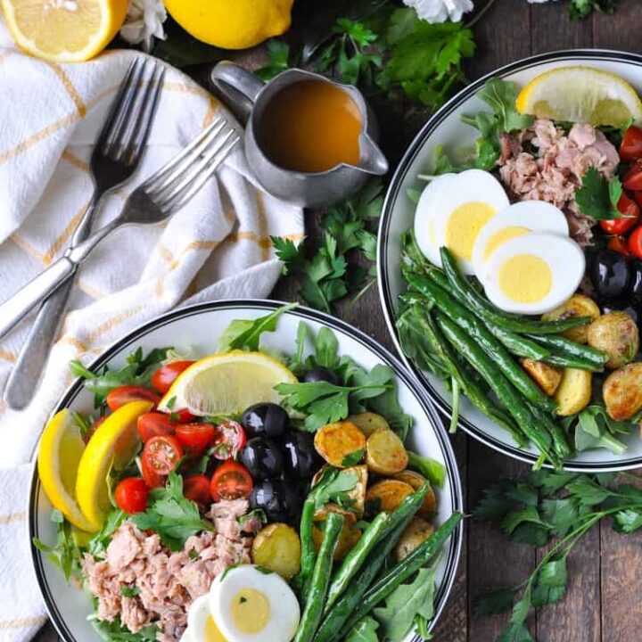 Nicoise Salad 5 - Summer is right around the corner, and that means barbecue season! Whether you're searching for a healthy summer salad recipe, making summer salads for a crowd at your next outdoor gathering or just trying to put dinner on the table without having to turn on your oven, I’ve got you covered! Here are 19 refreshing summer salad recipes for you to try!