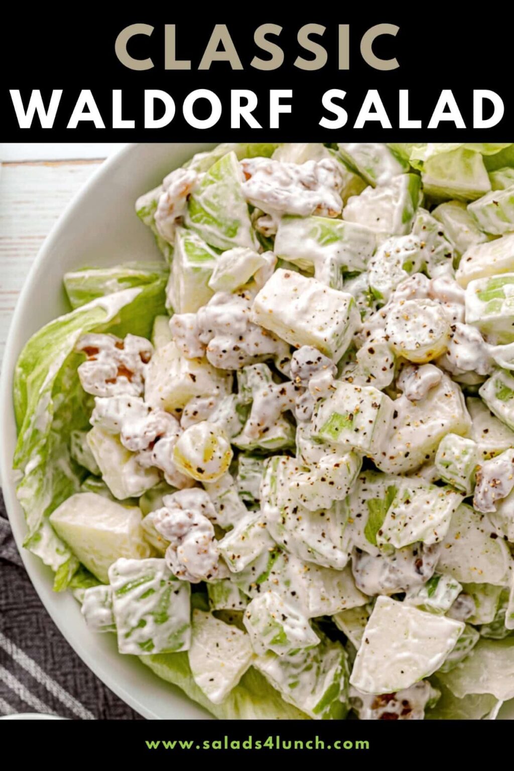 Delish Classic Waldorf Salad Recipe Salads for Lunch