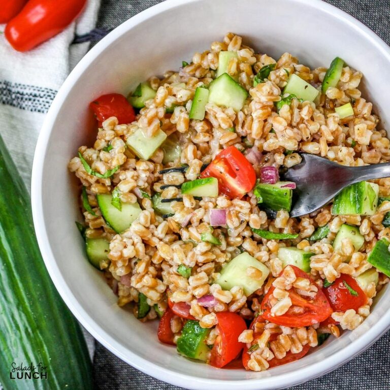 Easy Farro Summer Salad Salads for Lunch