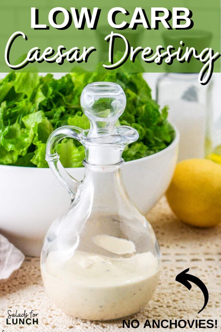 Low Carb Caesar Dressing without Anchovies KetoFriendly Recipe
