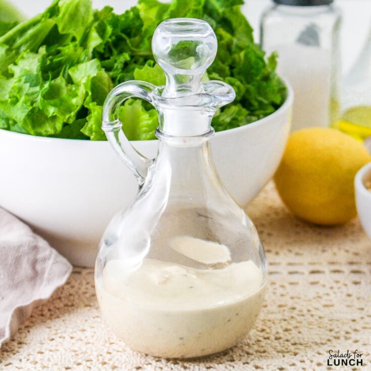 Low Carb Caesar Dressing without Anchovies KetoFriendly Recipe