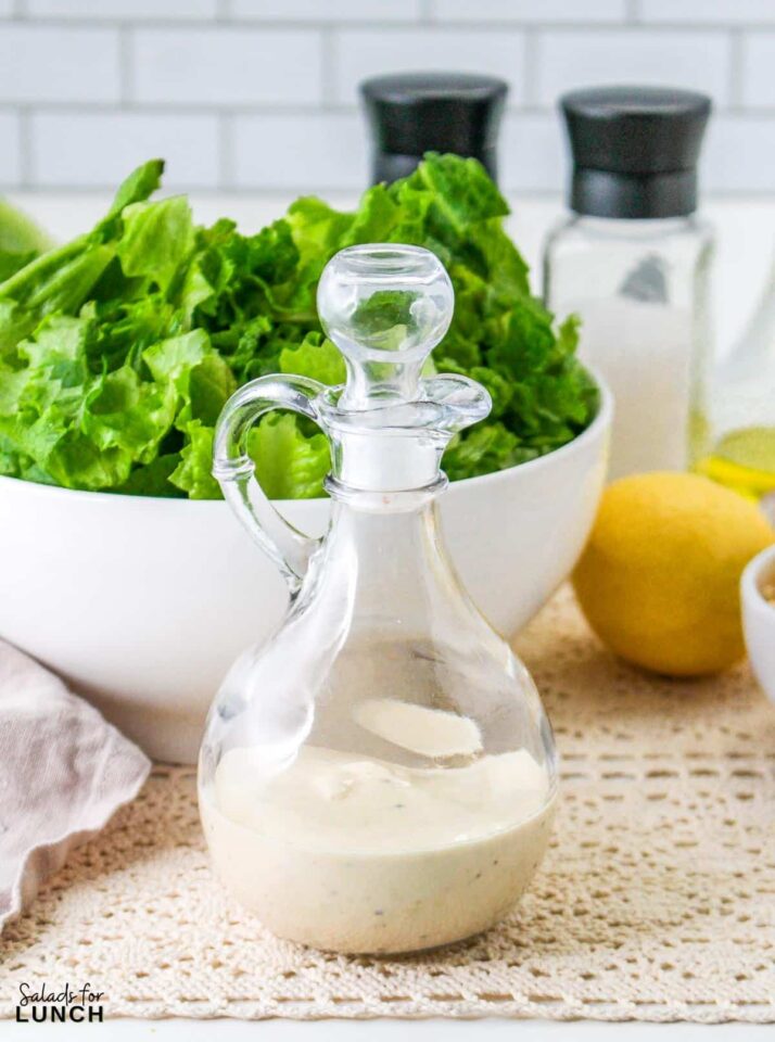 Low Carb Caesar Dressing without Anchovies KetoFriendly Recipe