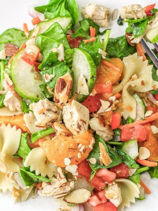 Mandarin Chicken Pasta Salad 25 -