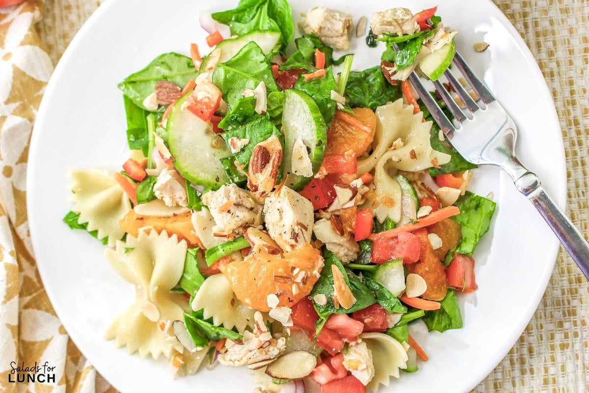 How to Make Mandarin Chicken Salad Video • Salads for Lunch