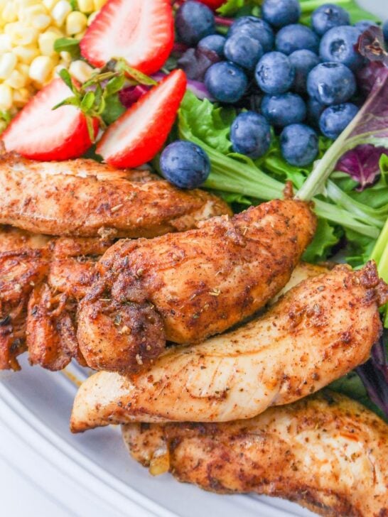 Summer Chipotle Chicken Cobb Salad 22 - If you’re looking for fresh and filling ways to use chicken in your meals, salads are the way to go. Chicken adds lean protein, tons of flavor, and makes a bowl of greens feel like a complete meal. Whether you love bold and spicy flavors, sweet fruit pairings, or classic creamy dressings, there’s a chicken salad here for you.