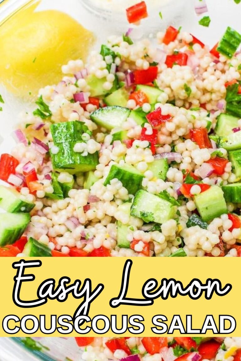 Try this Zesty Lemon Couscous Salad with Feta Recipe