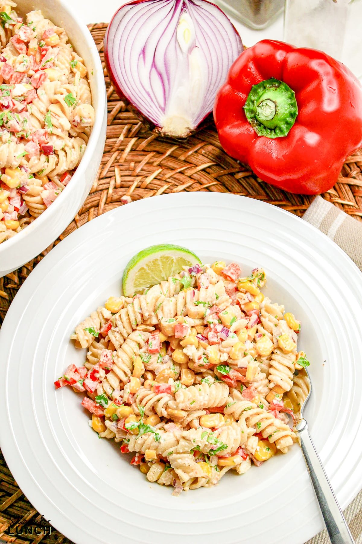 Mexican Street Corn Pasta Salad: A Fiesta in Your Bowl! - Mexican Street Corn Pasta Salad Recipe 27 Mexican Street Corn Pasta Salad Recipe 27 - This Mexican Street Corn Pasta Salad is the perfect summer side dish—fresh, flavorful, and so easy to make. Whether you’re hosting a BBQ or just want a quick and delicious meal, this recipe is sure to become a staple in your kitchen. Enjoy every bite of this vibrant, tasty salad!
