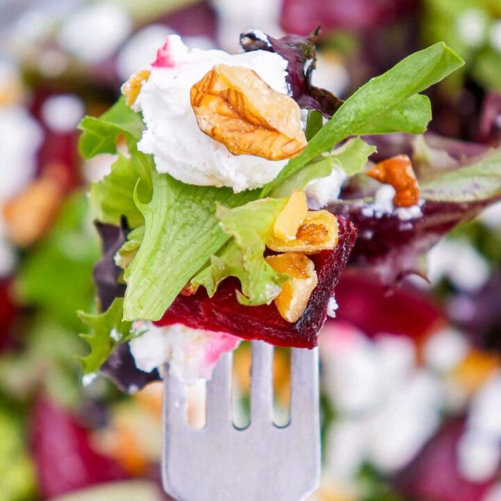 Image for Roasted Beetroot and Goat Cheese Salad
