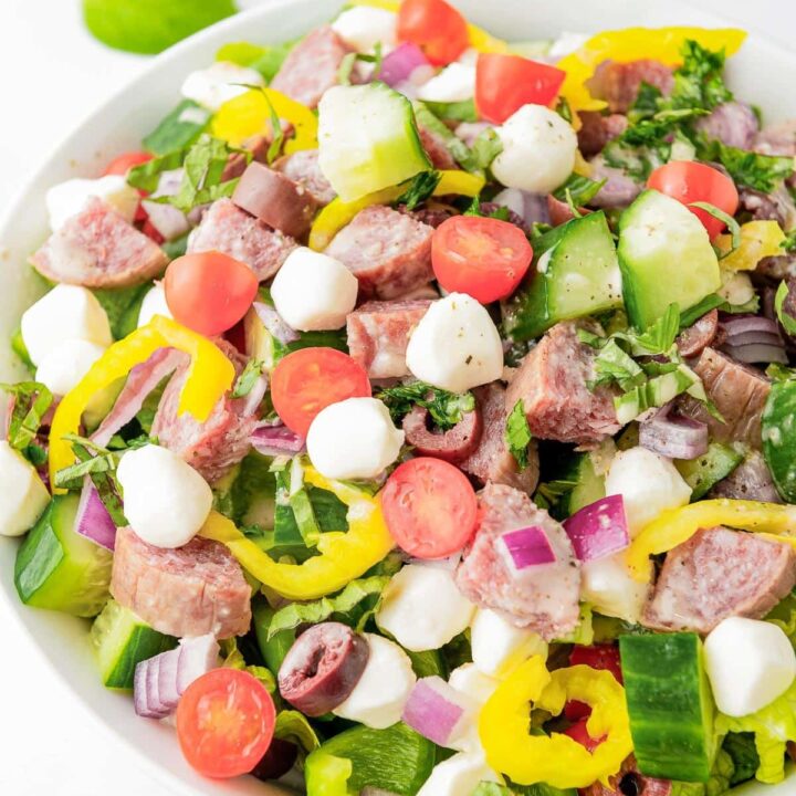 Image for Italian Chopped Salad with Zesty Italian Dressing Recipe