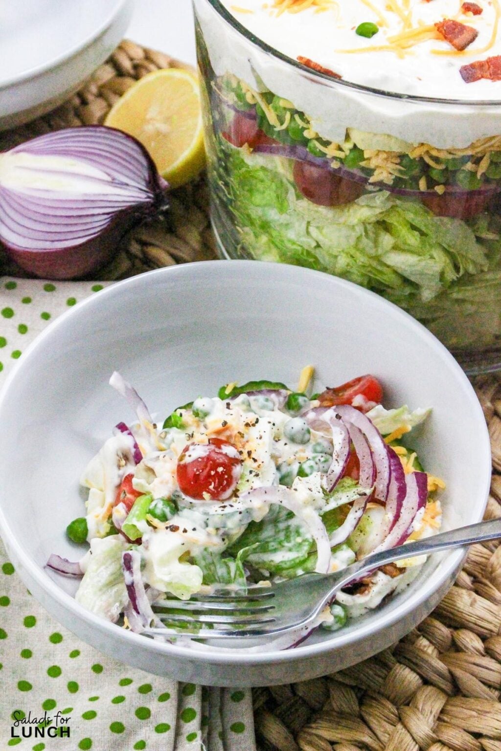 Classic 7 Layer Salad