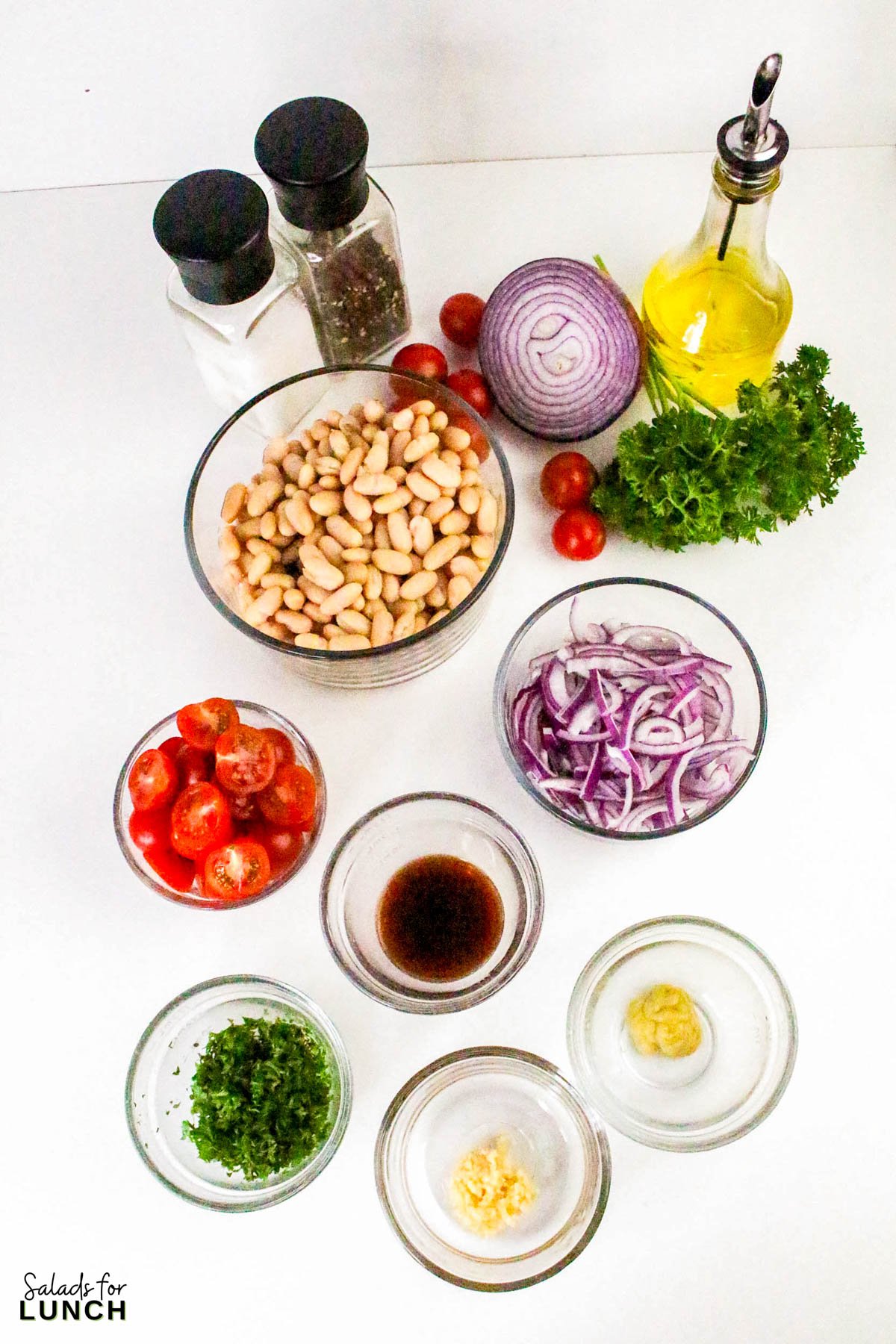 Italian White Bean Salad Recipe 1 - Whether you’re throwing together lunch for one or whipping something up for a potluck, this simple Italian white bean salad recipe checks all the boxes: tasty, satisfying, and ready in minutes.