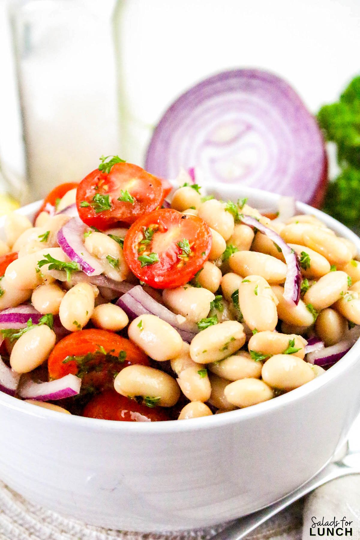 Italian White Bean Salad Recipe 18 - Whether you’re throwing together lunch for one or whipping something up for a potluck, this simple Italian white bean salad recipe checks all the boxes: tasty, satisfying, and ready in minutes.