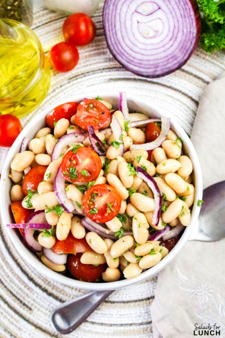 Quick and Easy Italian White Bean Salad