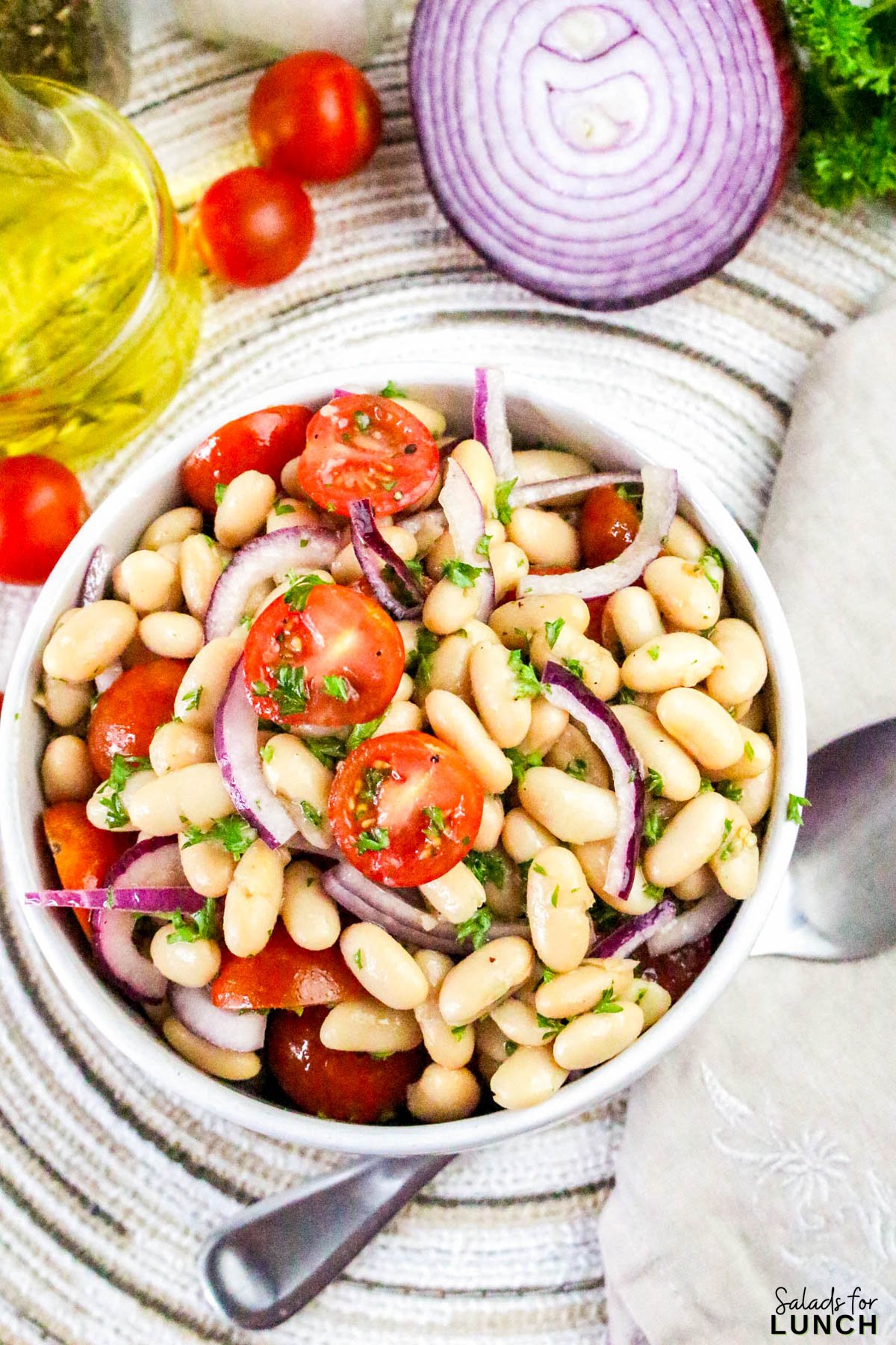Quick and Easy Italian White Bean Salad