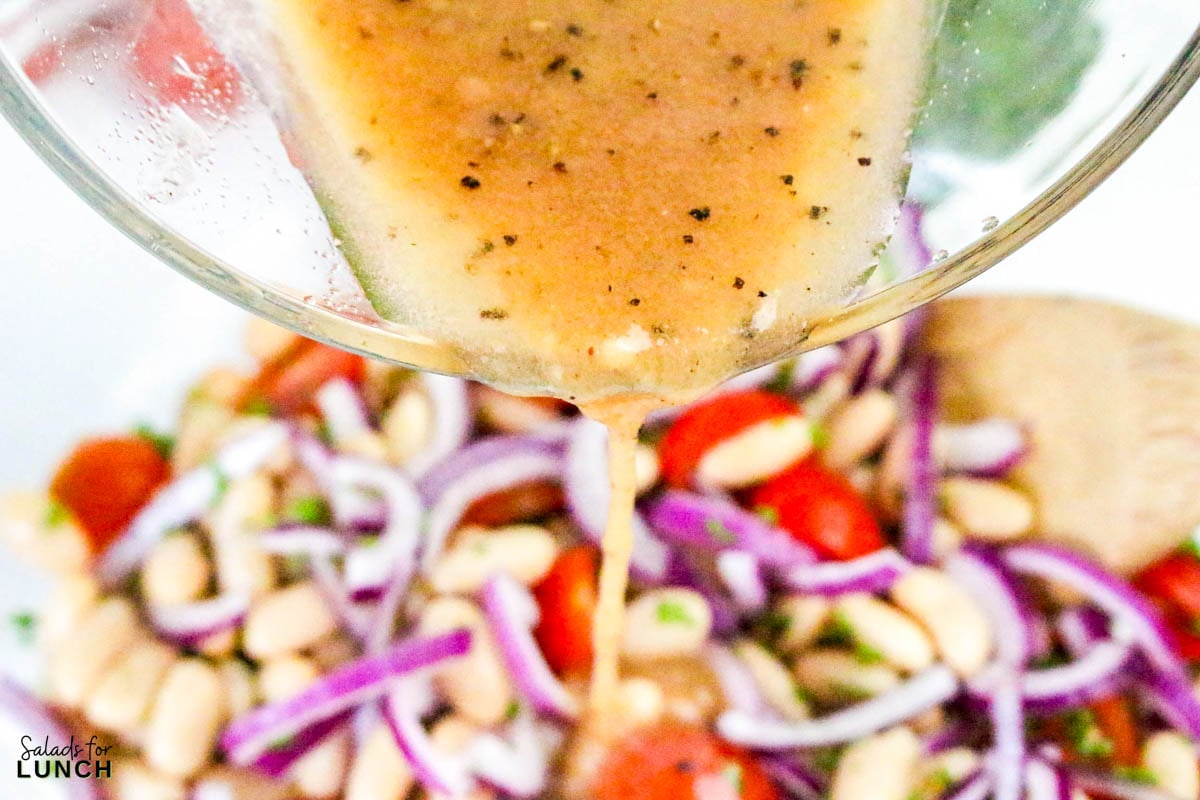 Italian White Bean Salad Recipe 9 - Whether you’re throwing together lunch for one or whipping something up for a potluck, this simple Italian white bean salad recipe checks all the boxes: tasty, satisfying, and ready in minutes.