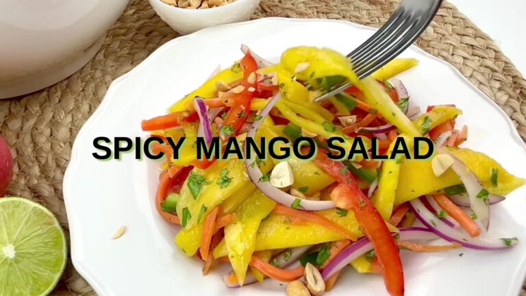 How to make Spicy Mango Salad