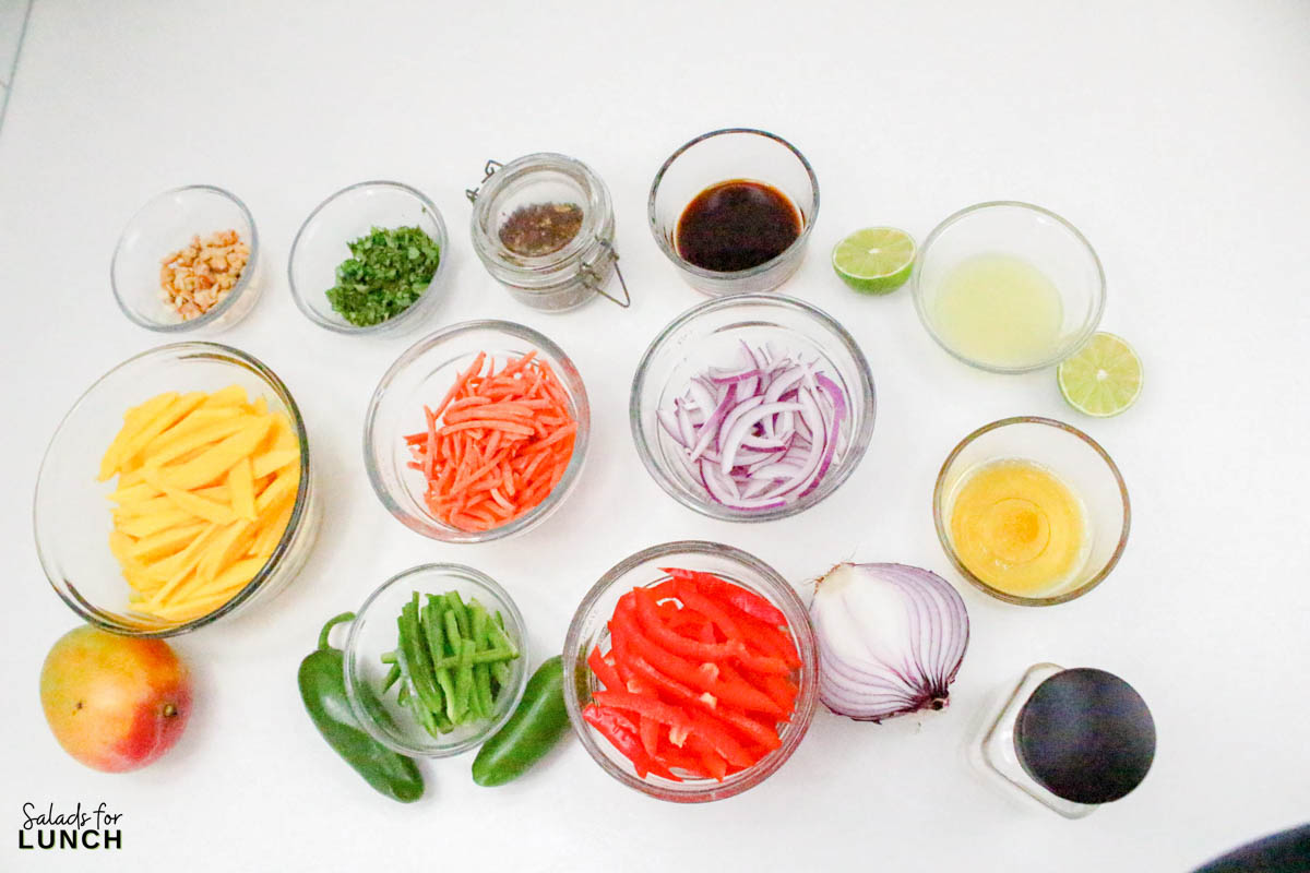 Spicy Mango Salad Recipe 2 - If you’ve ever wanted a salad that’s hearty enough for lunch but light enough to leave you feeling fresh and energized, this 7 Grain Salad with Lemon Vinaigrette is exactly that. Packed with a blend of whole grains, colorful veggies, and a zippy homemade dressing, it’s the kind of dish that works for meal prep, picnics, potlucks, or as a wholesome side dish for dinner.