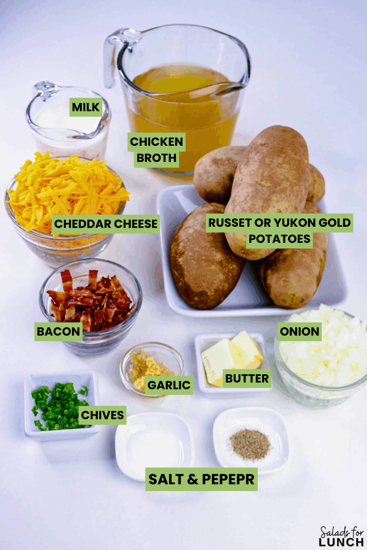 Cheesy Potato Soup Ingredients - When the weather turns chilly and you start craving something cozy, this Cheesy Potato Soup comes to the rescue with creamy comfort in every spoonful. It’s loaded with soft potatoes, melty cheddar, and all the flavors that make a cold evening feel instantly better. This simple potato soup recipe has become a go-to for anyone wanting a hearty meal without a lot of fuss.