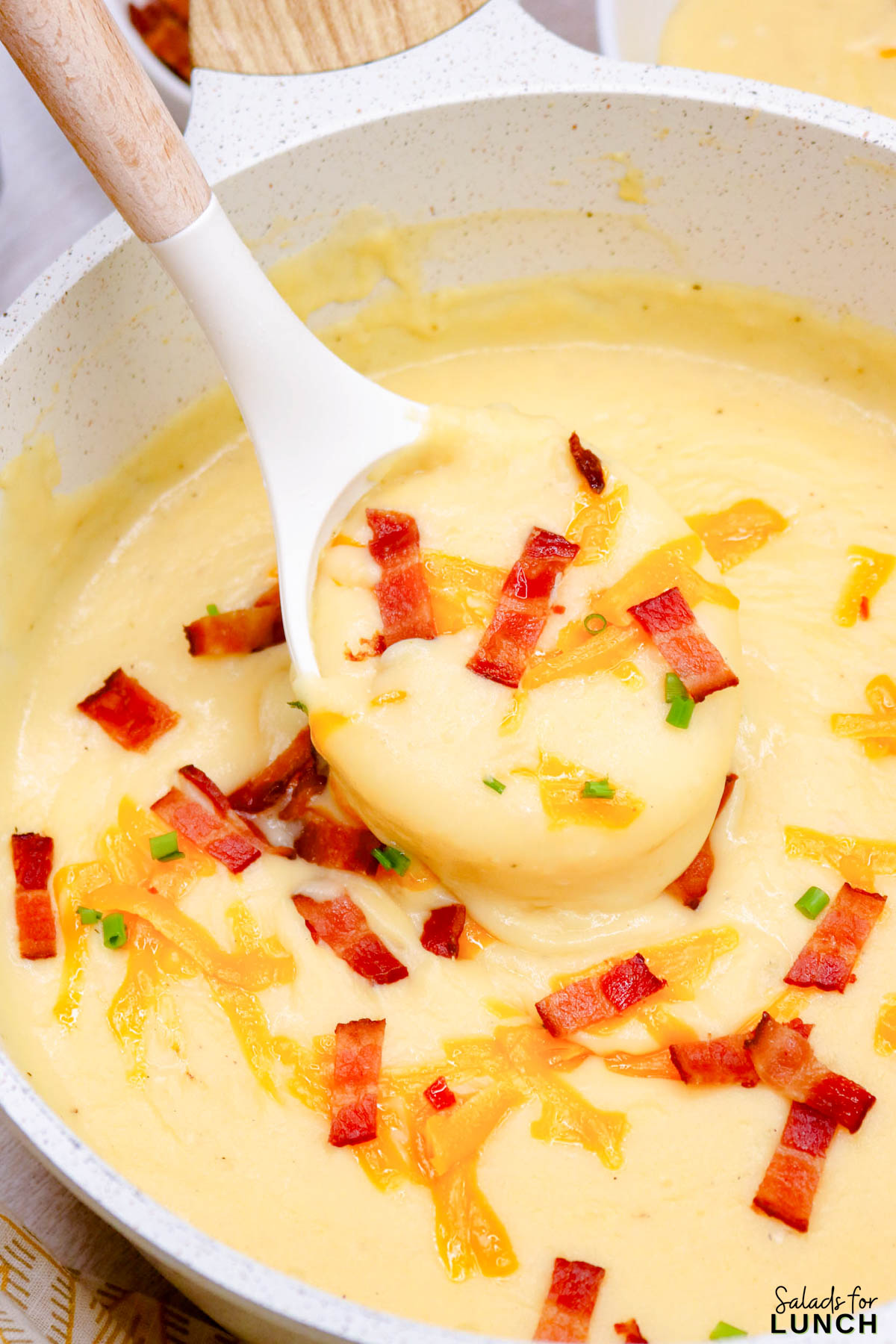 Cheesy Potato Soup Recipe 23 - When the weather turns chilly and you start craving something cozy, this Cheesy Potato Soup comes to the rescue with creamy comfort in every spoonful. It’s loaded with soft potatoes, melty cheddar, and all the flavors that make a cold evening feel instantly better. This simple potato soup recipe has become a go-to for anyone wanting a hearty meal without a lot of fuss.