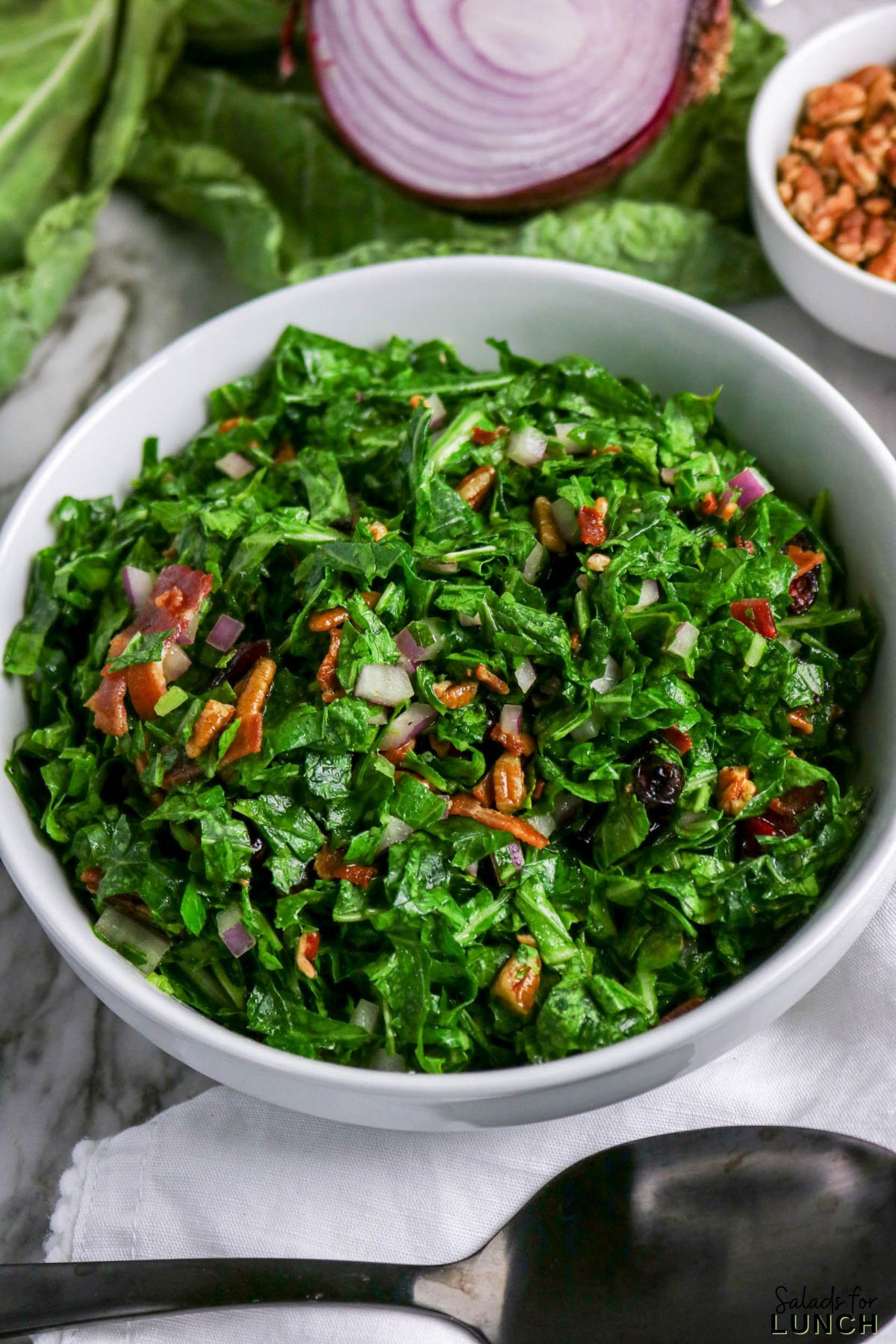 Healthy Collard Greens Salad