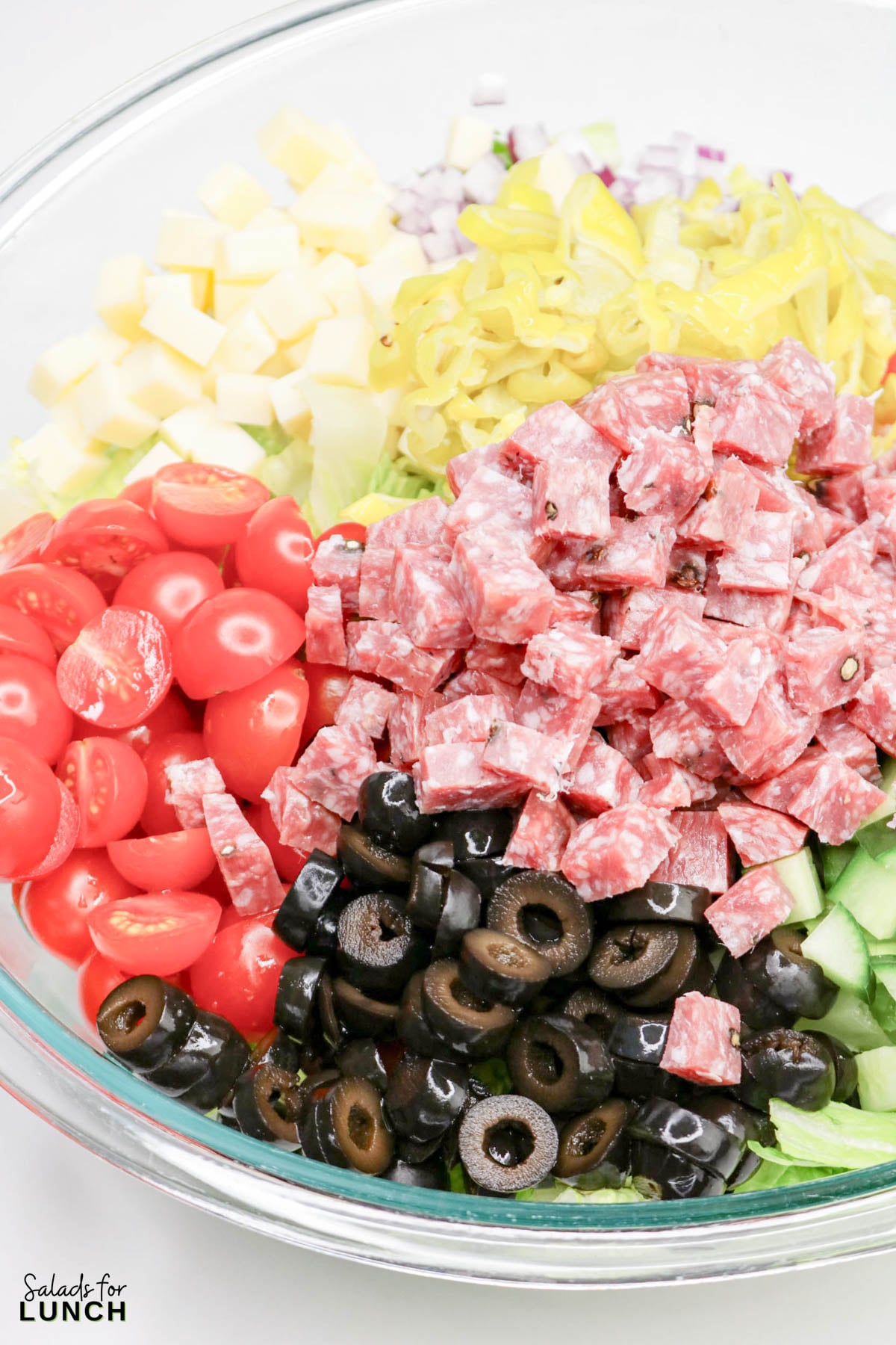 Italian Chopped Salad Recipe 6 1 - If you’re craving something crisp, colorful, and loaded with flavor, this Italian Chopped Salad Recipe is about to become a new go-to. It’s packed with crunchy veggies, savory meats, creamy cheese, and a zesty homemade dressing that ties everything together. It works as an Easy Italian Chopped Salad, a quick lunch, or the most refreshing sidekick to a cozy pasta night.