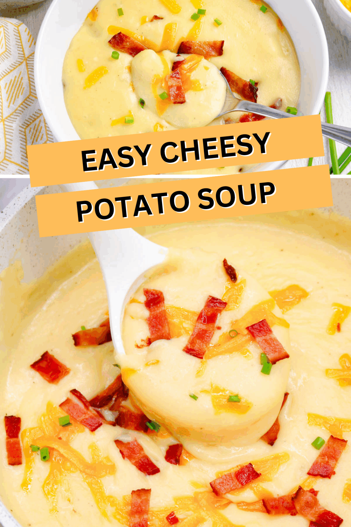 Slow Cooker Easy Cheesy Potato Soup Recipe - When the weather turns chilly and you start craving something cozy, this Cheesy Potato Soup comes to the rescue with creamy comfort in every spoonful. It’s loaded with soft potatoes, melty cheddar, and all the flavors that make a cold evening feel instantly better. This simple potato soup recipe has become a go-to for anyone wanting a hearty meal without a lot of fuss.