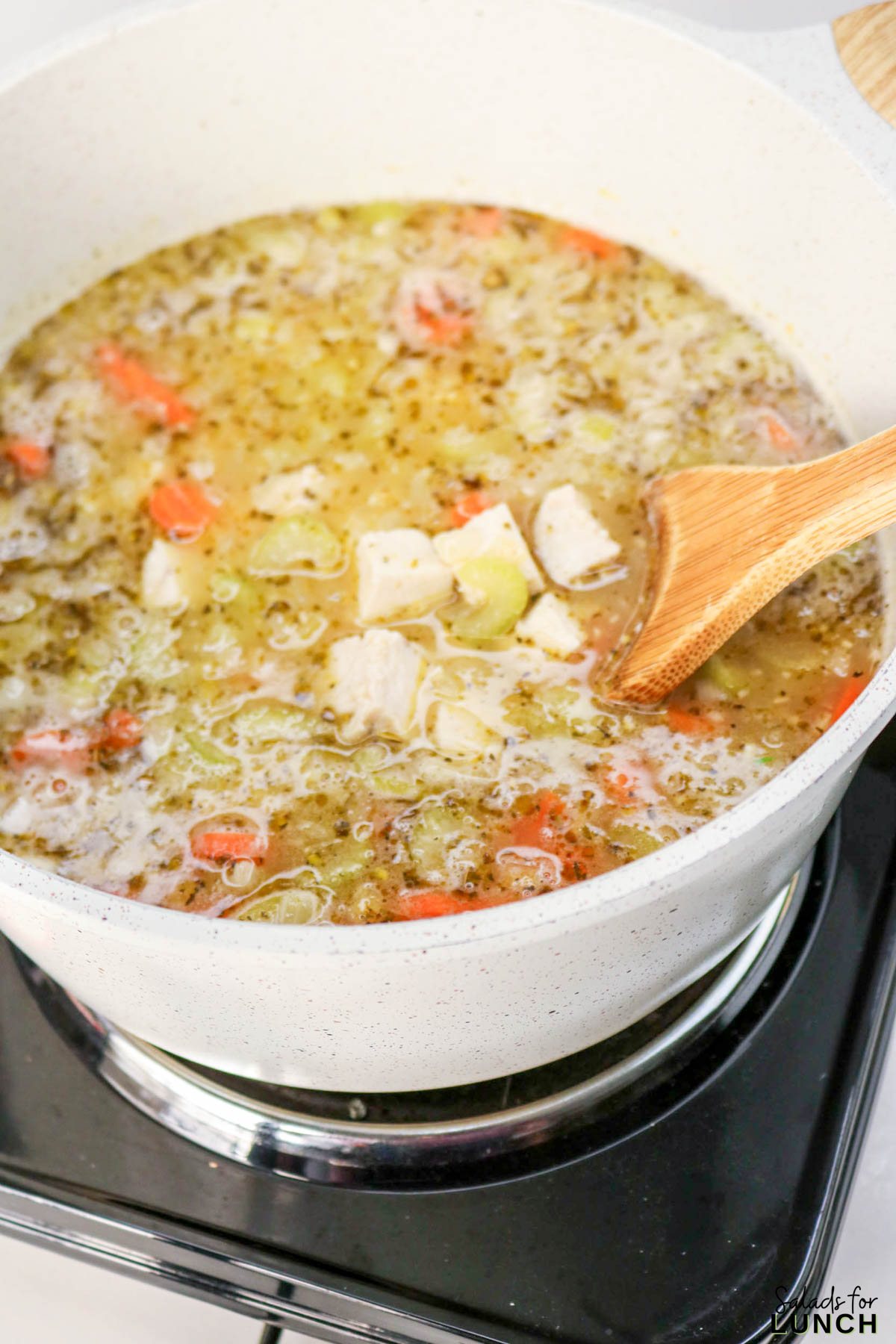 Chicken Florentine Soup Recipe 7 - When you’re craving something creamy, cozy, and packed with fresh ingredients, this Chicken Florentine Soup hits the spot in the best way. It’s the kind of warm bowl that feels right at home during crisp autumn evenings or chilly winter nights when you just want something comforting without spending hours in the kitchen. This recipe comes together fast, tastes amazing, and fills your home with the kind of aroma that makes everyone wander into the kitchen asking when dinner is ready.