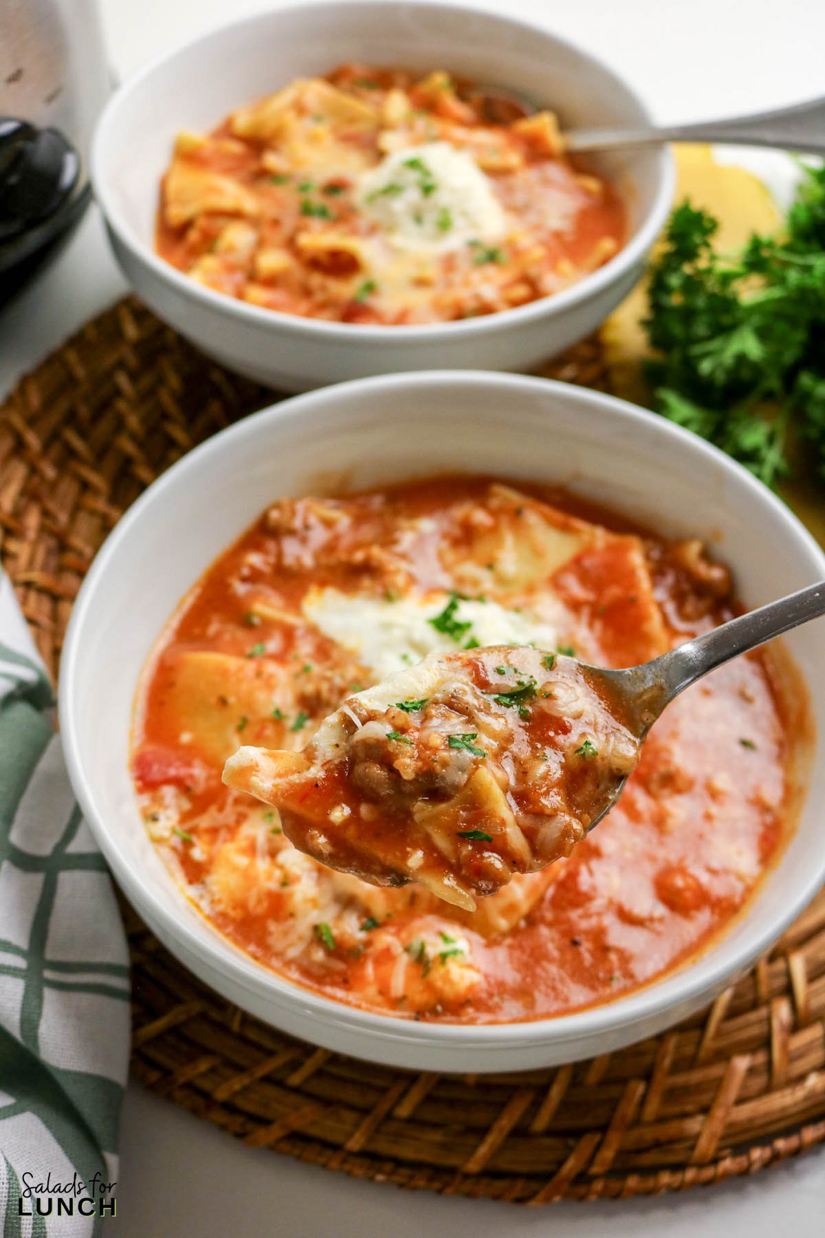 Slow Cooker Lasagna Soup (Easy, Cozy, and Family-Friendly)