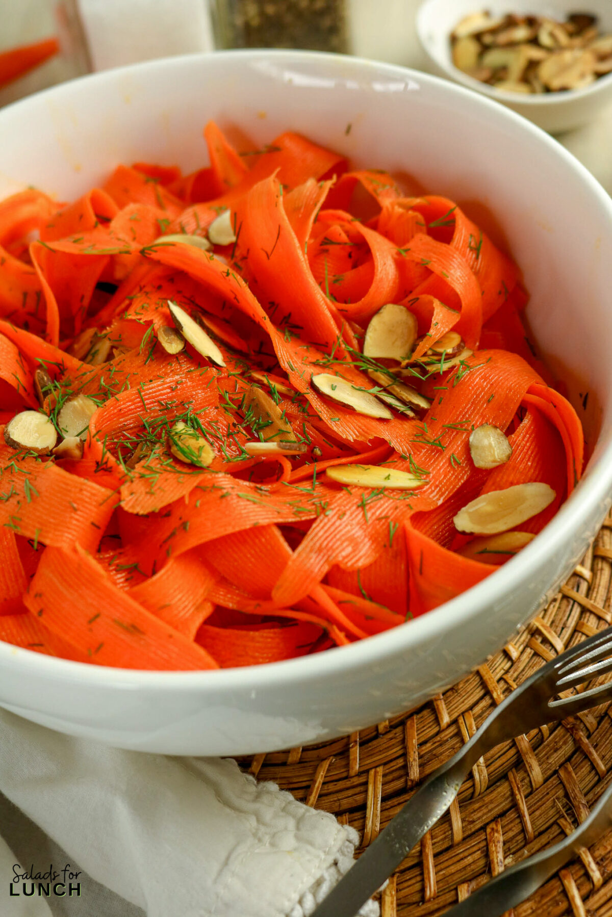 Carrot Ribbon Salad (Fresh & Crunchy Carrot Salad for Spring) - Carrot Ribbon Salad Recipe 19 Carrot Ribbon Salad Recipe 19 - If you’re looking for a fresh, colorful side that comes together in minutes, this Carrot Ribbon Salad is about to be your new go-to. Thinly shaved carrots tossed in a light lemon-honey dressing create the perfect balance of crisp texture and bright flavor. It’s simple, beautiful, and exactly the kind of salad that makes everyday meals feel a little more special.