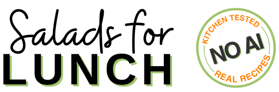 Lunch logo with "Kitchen Tested No AI Real Recipes" seal